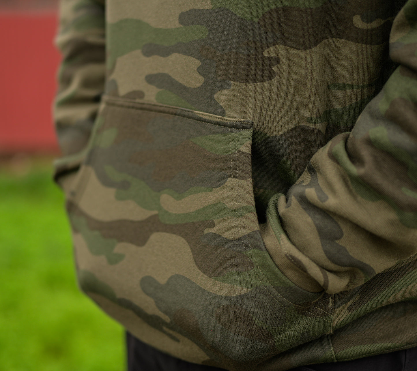 86ed Camo Green Pullover Hoodie Good Ol' Boyz Sweater